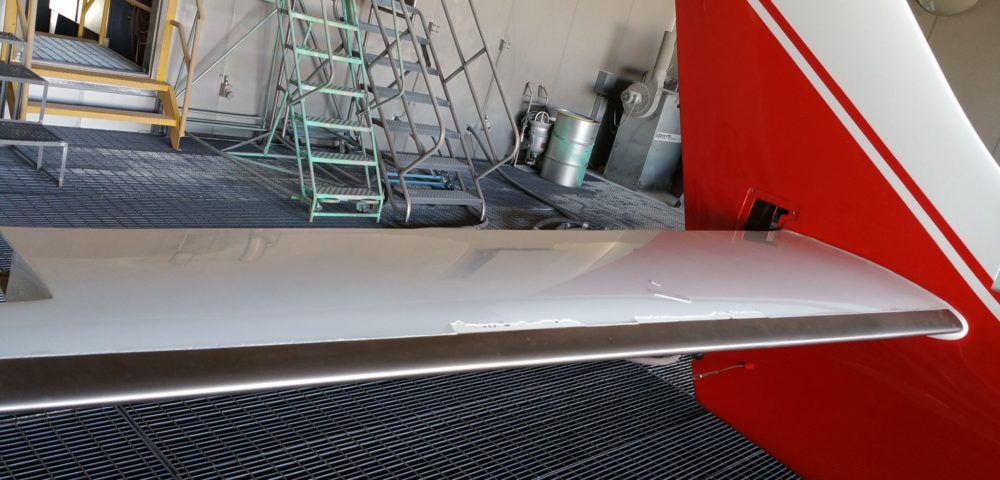 aircraft paint stripping